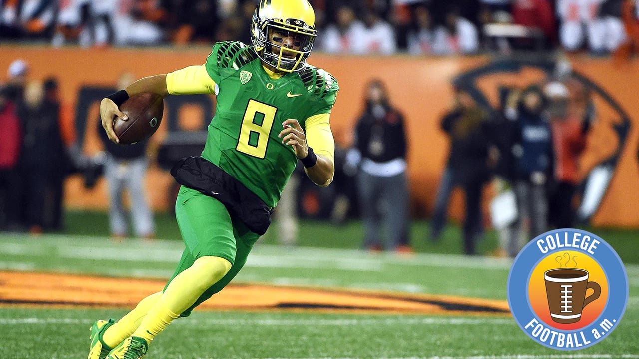 CFB AM: Oregon OC thanks Mariota by telling great fat-woman story